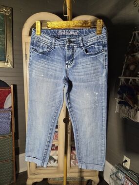 Red Camel Light Blue Denim Kids Shorts